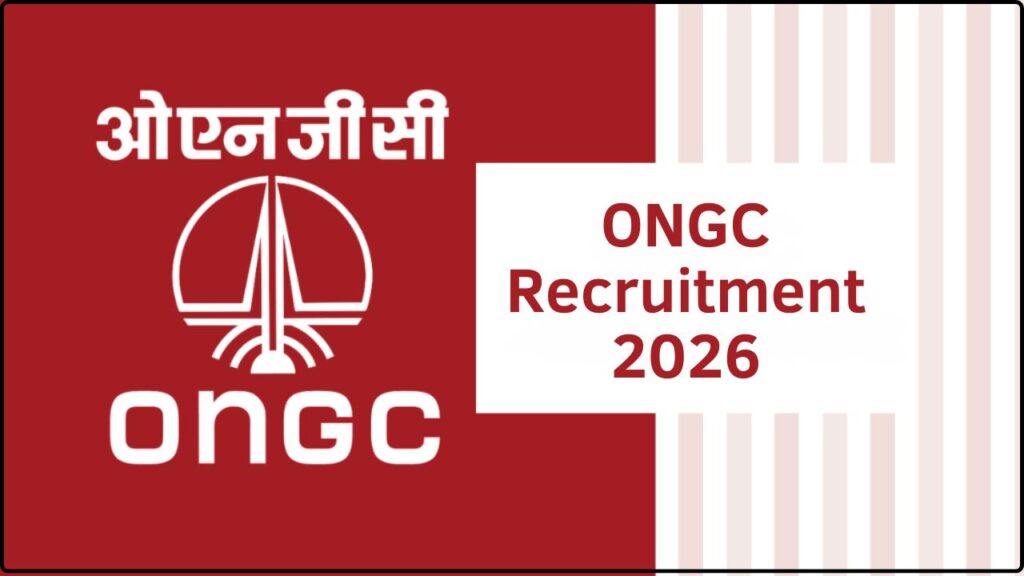 ONGC Recruitment 2026