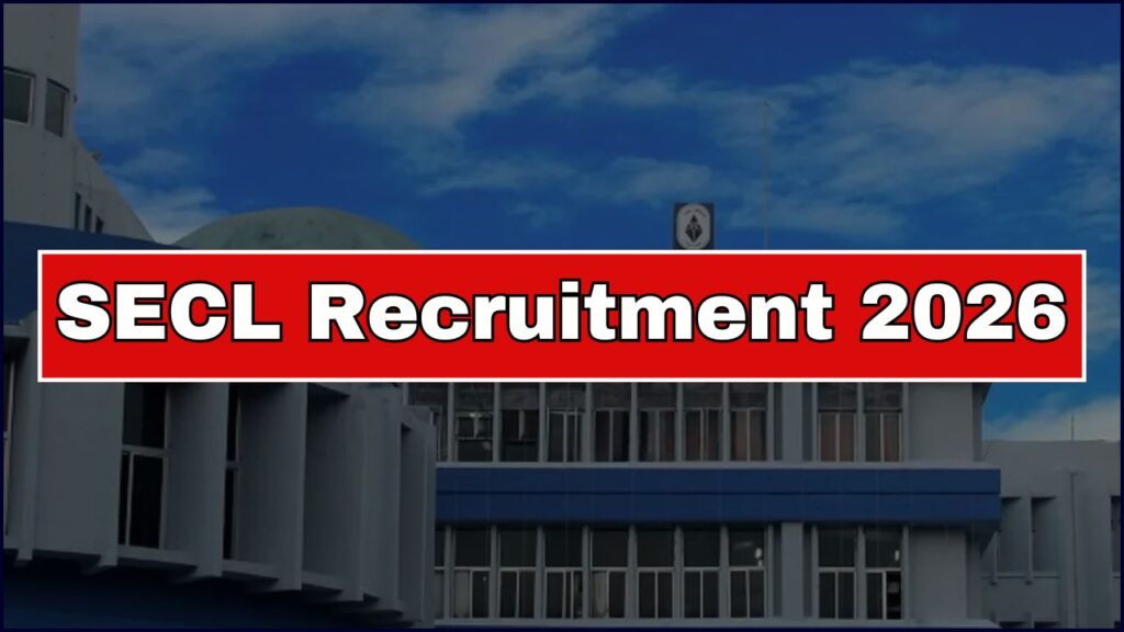 SECL Recruitment 2026